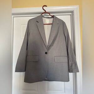 H&M light gray blazer